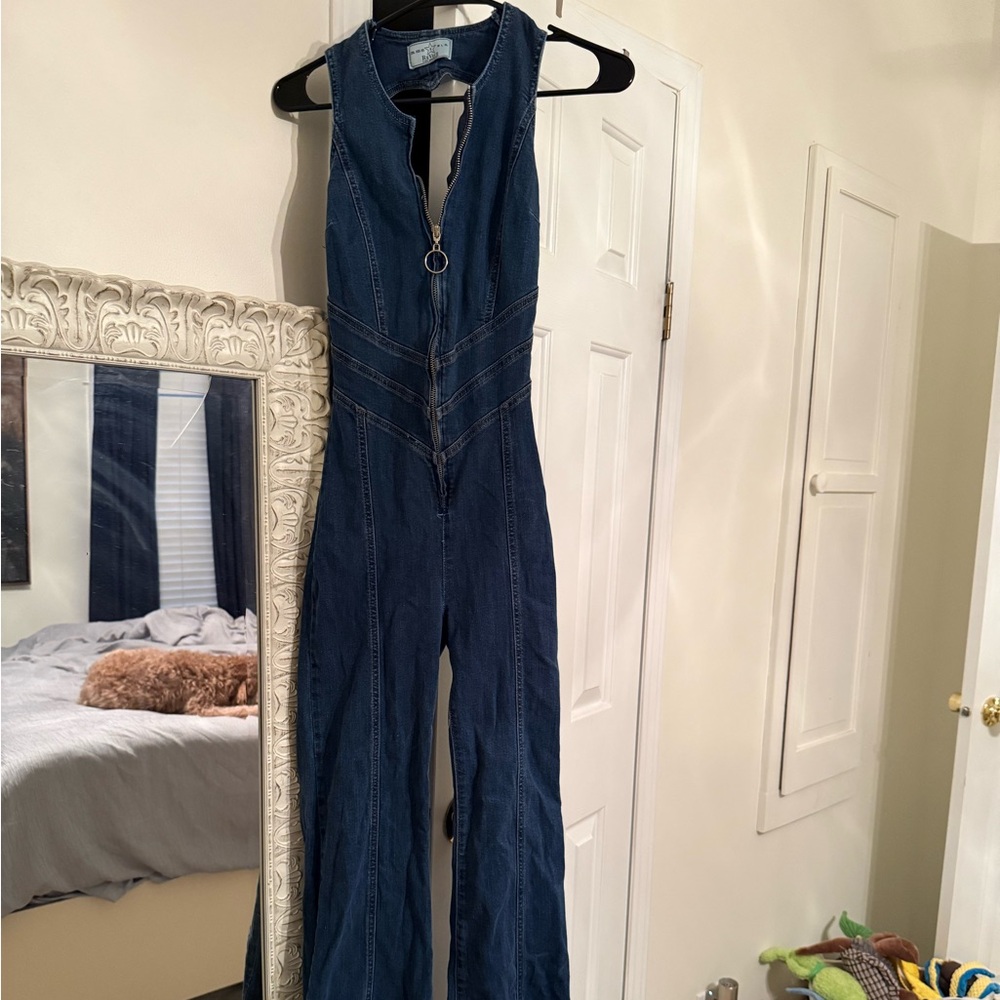 REVICE Blue Denim Jumpsuit